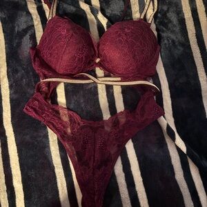 Victoria's Secret Purple One Peice Lingere